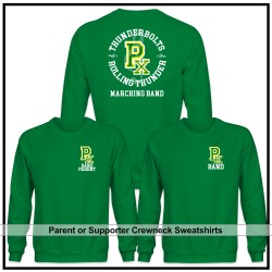 Pius X Band Crewneck & Hoodie Kelly Green Pius X Band Crewneck & Hoodie Kelly Green