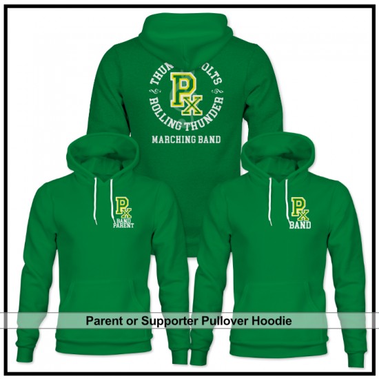 Pius X Band Parent and Supporters Sweatshirt or Hoodie