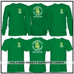 Pius X Band Parent and Supporters T-Shirts Pius X Band Parent and Supporters T-Shirts