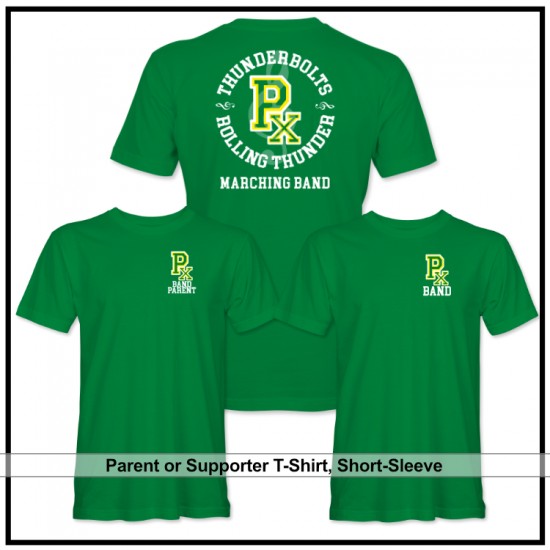 Pius X Band Parent and Supporters T-Shirts